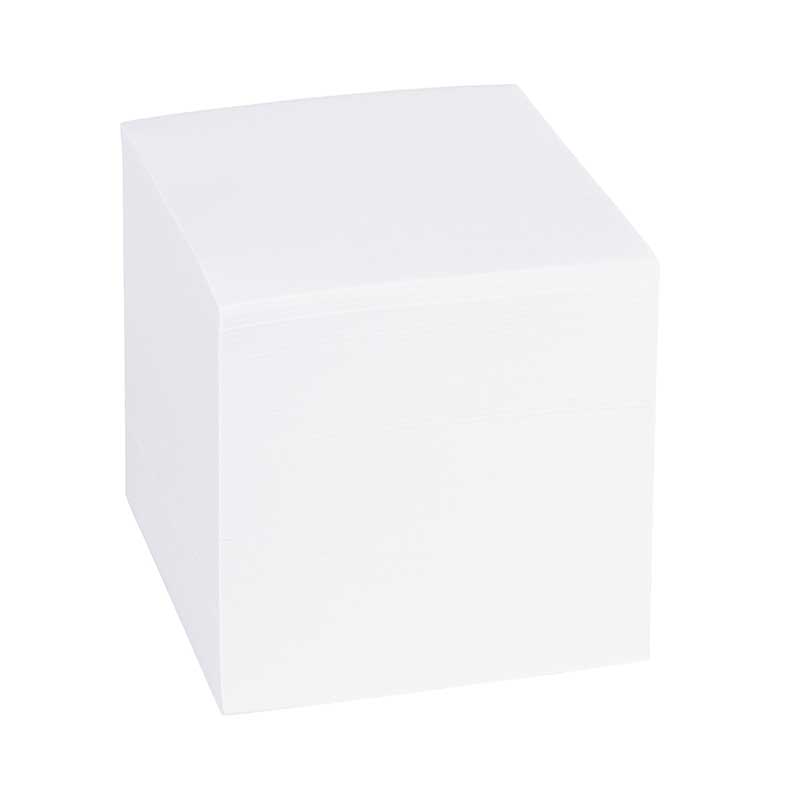 Zettelboxklotz weiß 700 Blatt 9x9x9