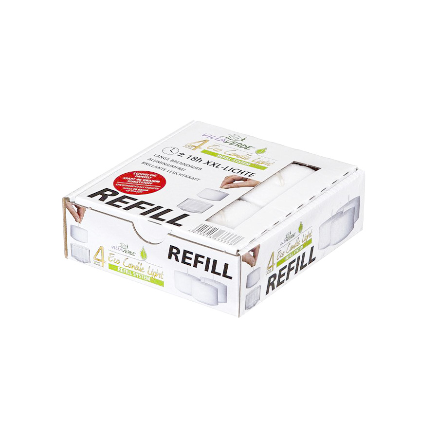 ECL XXL Teelichter 4er Refill