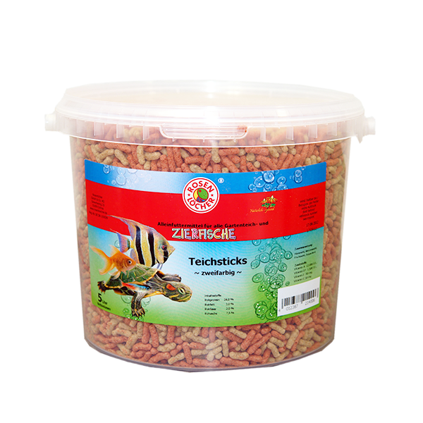 Teichsticks gelb/rot 5l Eimer