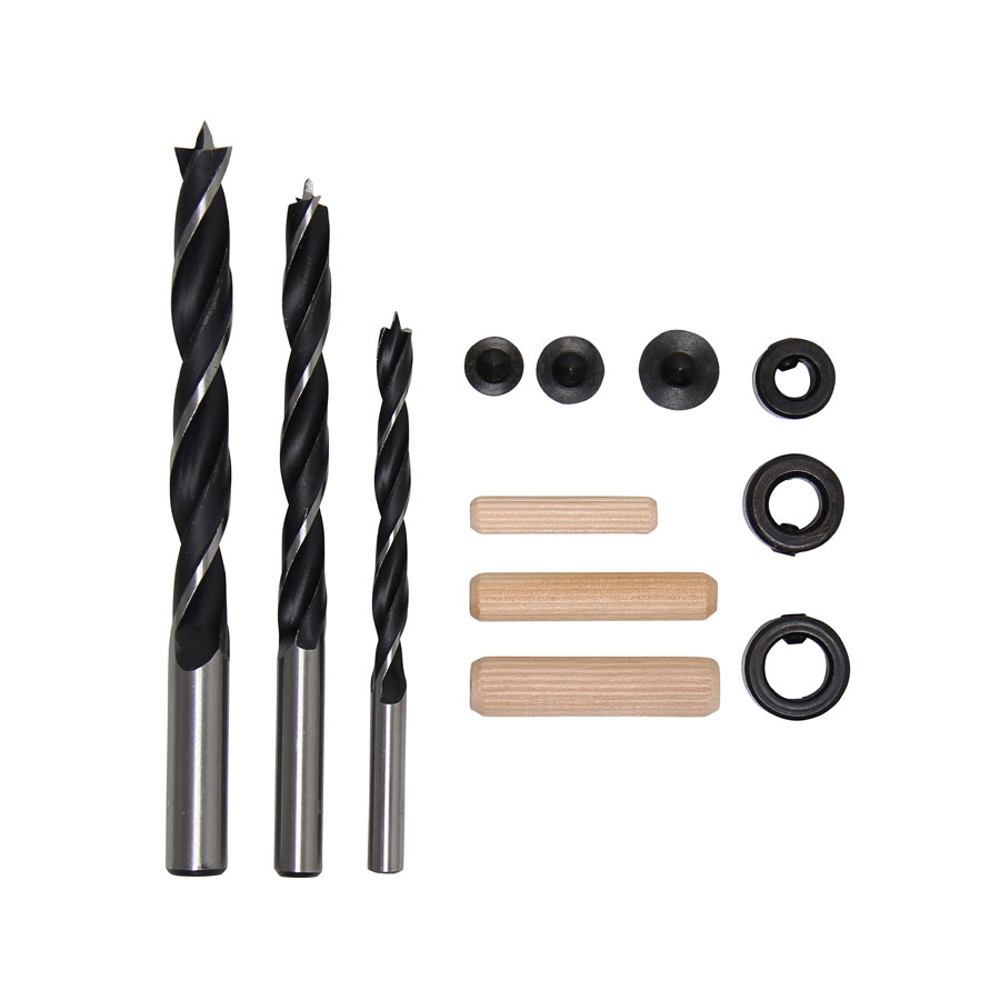 Holzdübel-Bohrer-Set 43-tlg.