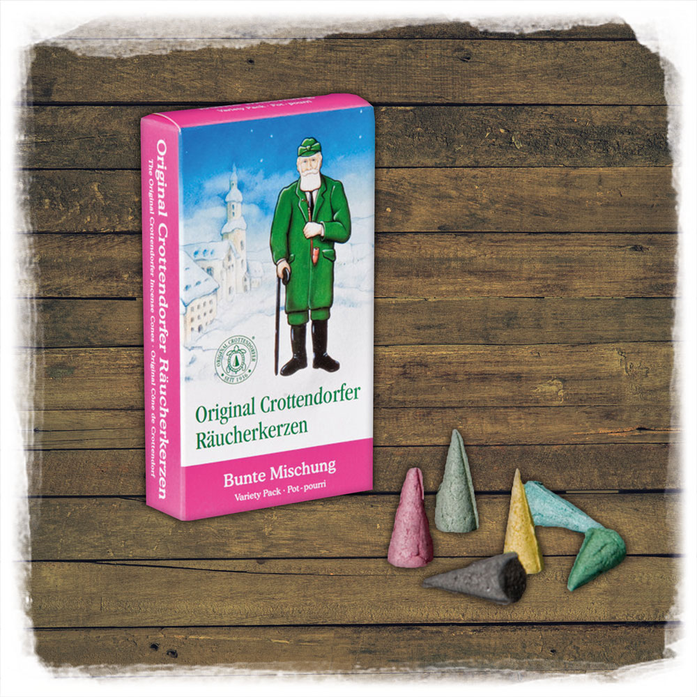Räucherkerzen 24tlg. C-Bunte Mischung 