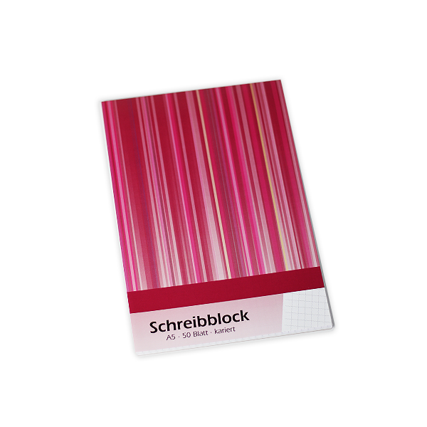 Briefblock A5 50 Blatt kariert