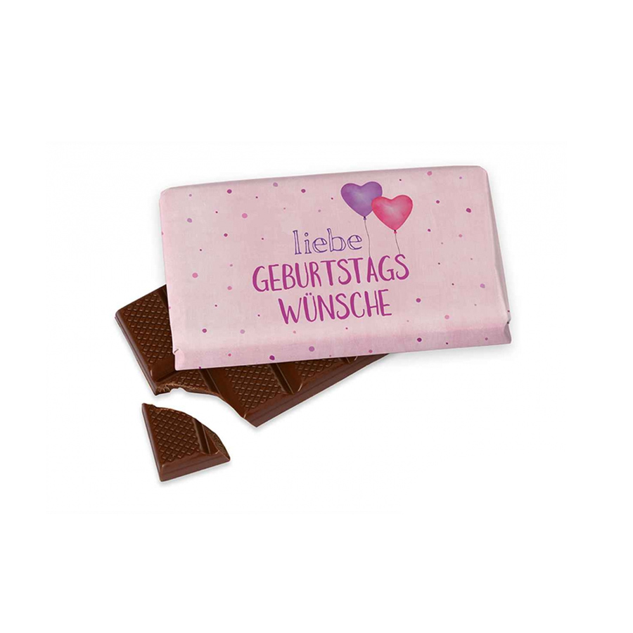 Schokolade 40g Lb. Wünsche