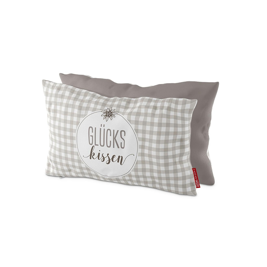 Kissen 23x40cm Glückskissen