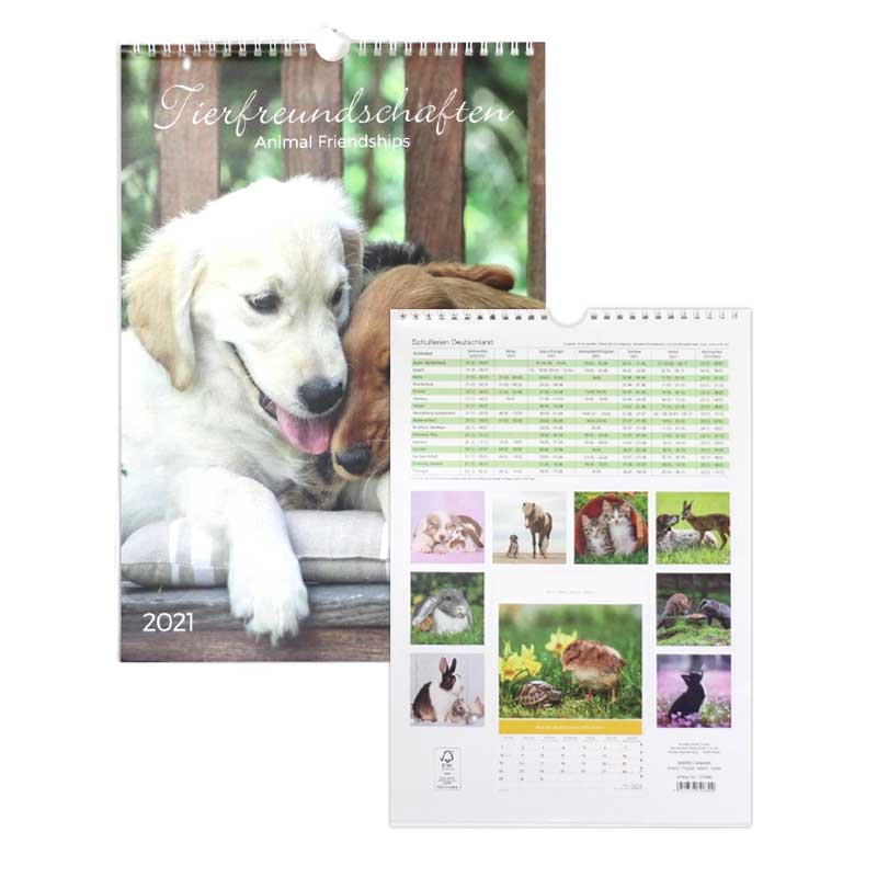 Kalender Wand Jahreszeiten 24x34cm H&B