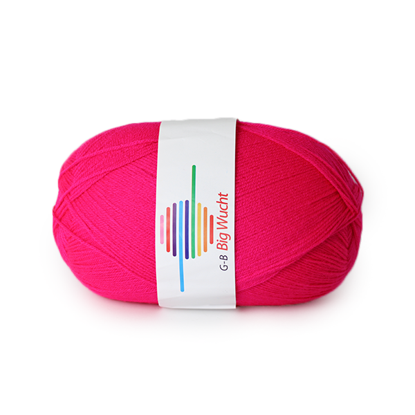 Strickwolle Big Wucht neonpink 1330 
