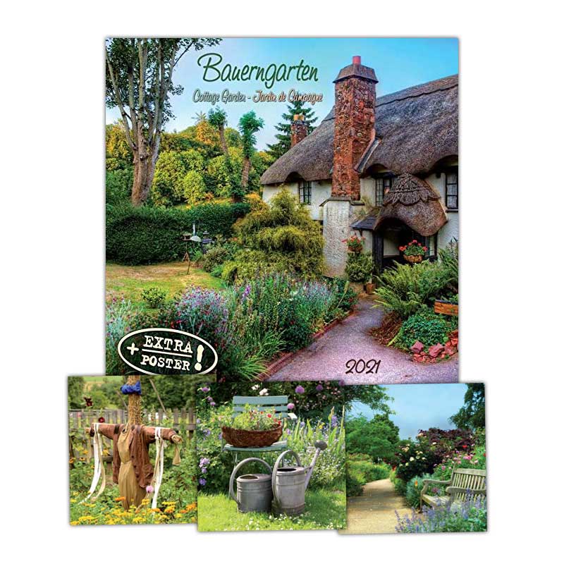 Kalender Broschüre Bauerngarten 30x60cm H&B