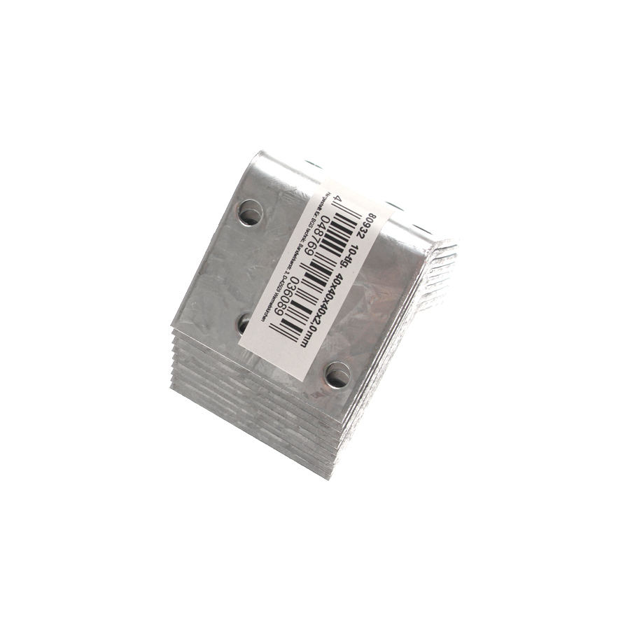 Winkelverbinder 40x40x40mm, 10er-Set