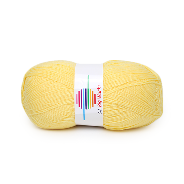 Strickwolle Big Wucht pastell-gelb 1471