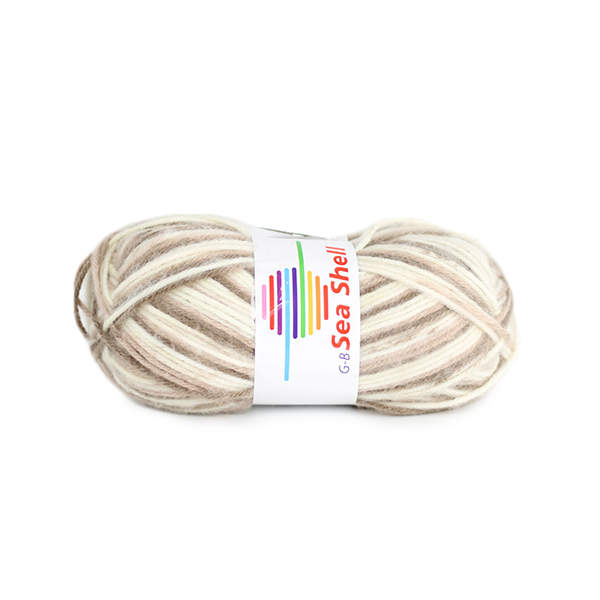 Strickwolle Sea Shell braun-naturtöne 160