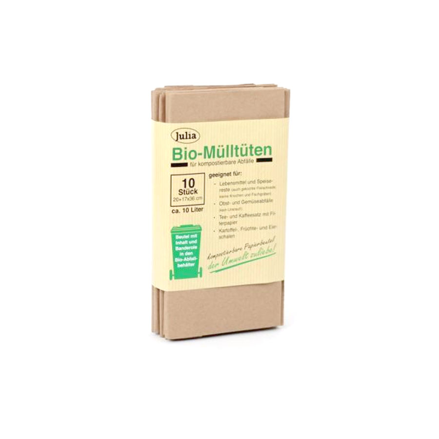 Mülltüten Bio 10L 10Stk Julia Papier