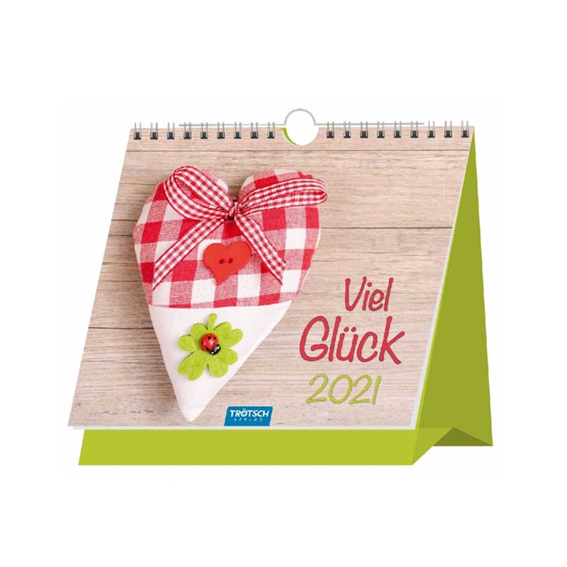 Kalender Aufstell Viel Glück