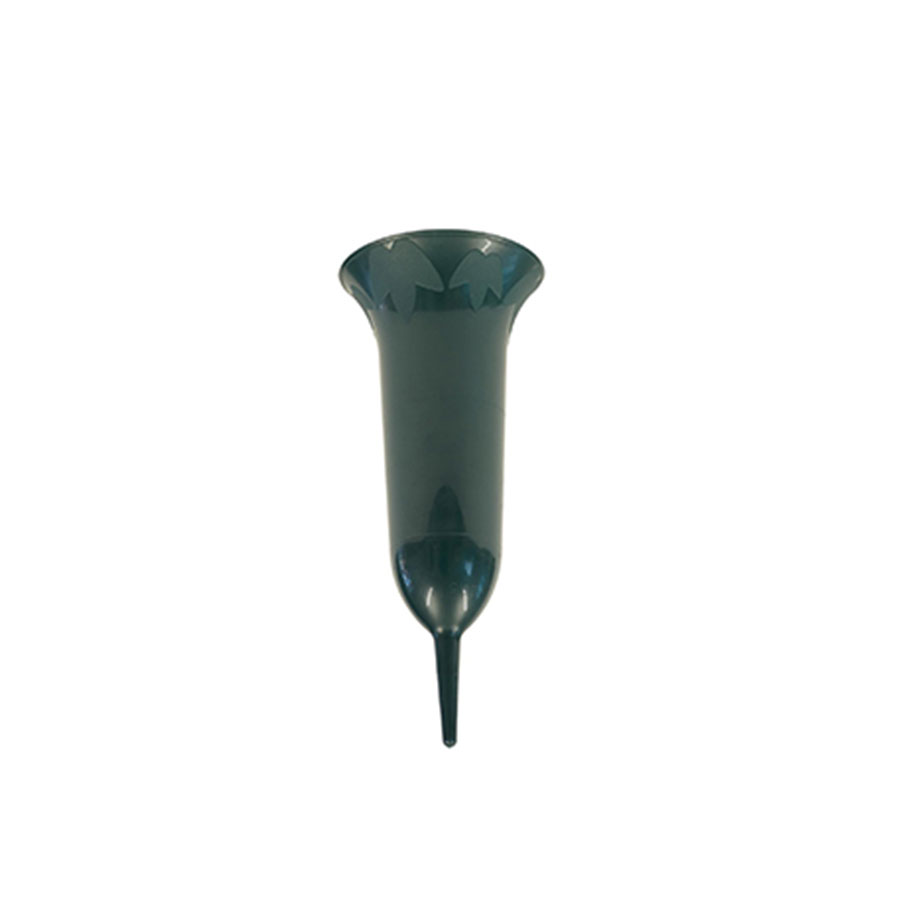 Grabvase PE grün 26cm