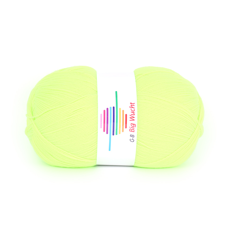 Strickwolle Big Wucht neongelb 1448