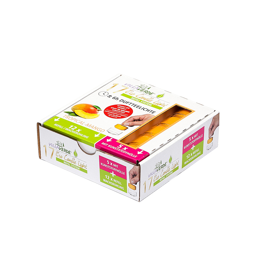 ECL Teelichter Kombipack 17er Tropical