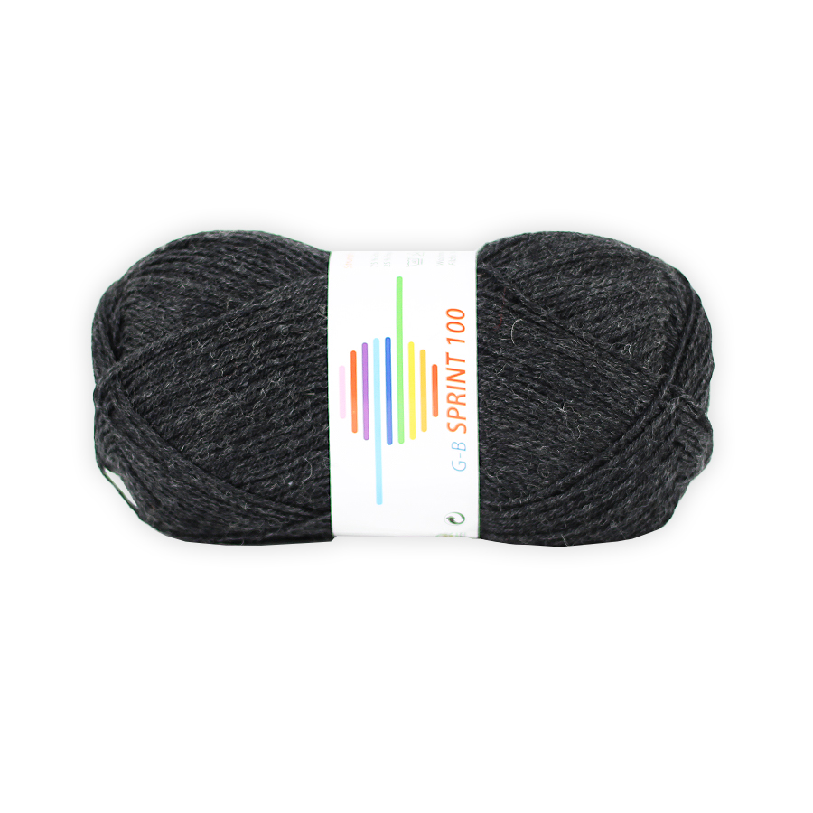 Strickwolle Sprint100 anthrazit 550