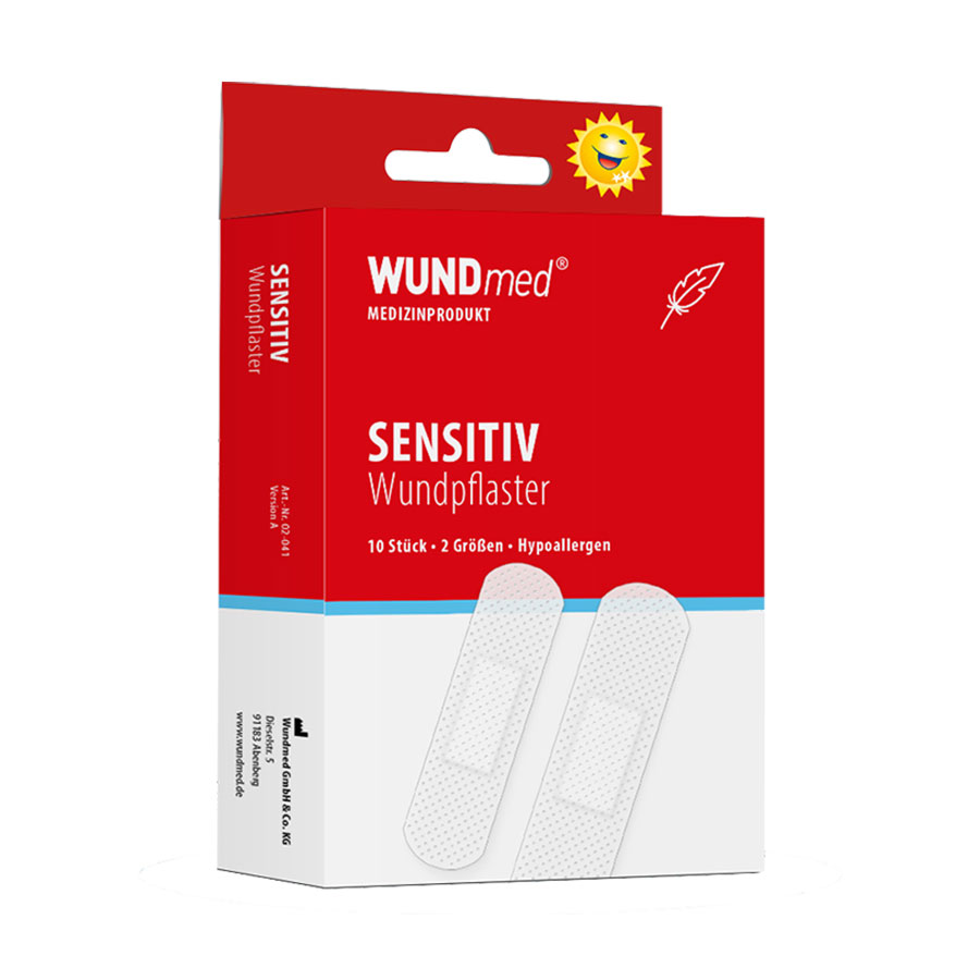 Pflaster sensitiv-hypoallergen 10er 2 Größen