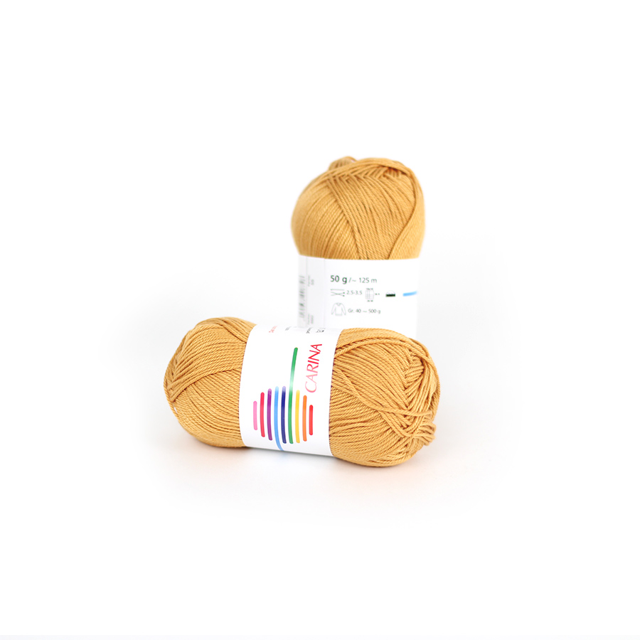 Strickwolle Carina caramel 460