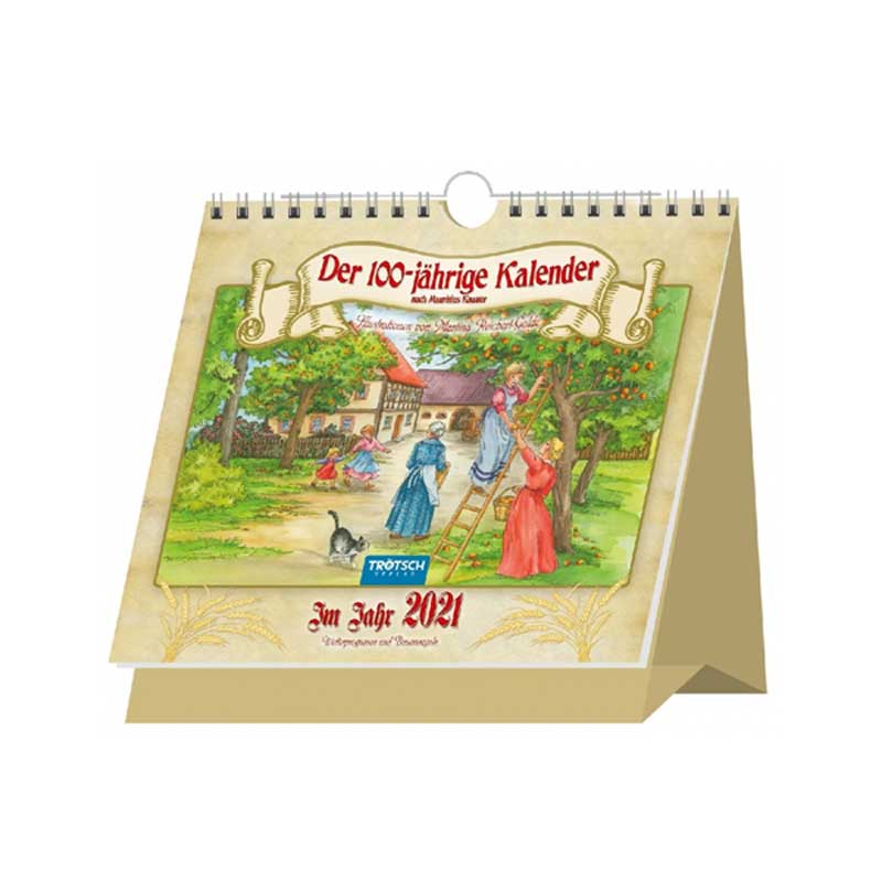 Kalender Aufstell 100jährige Kalender