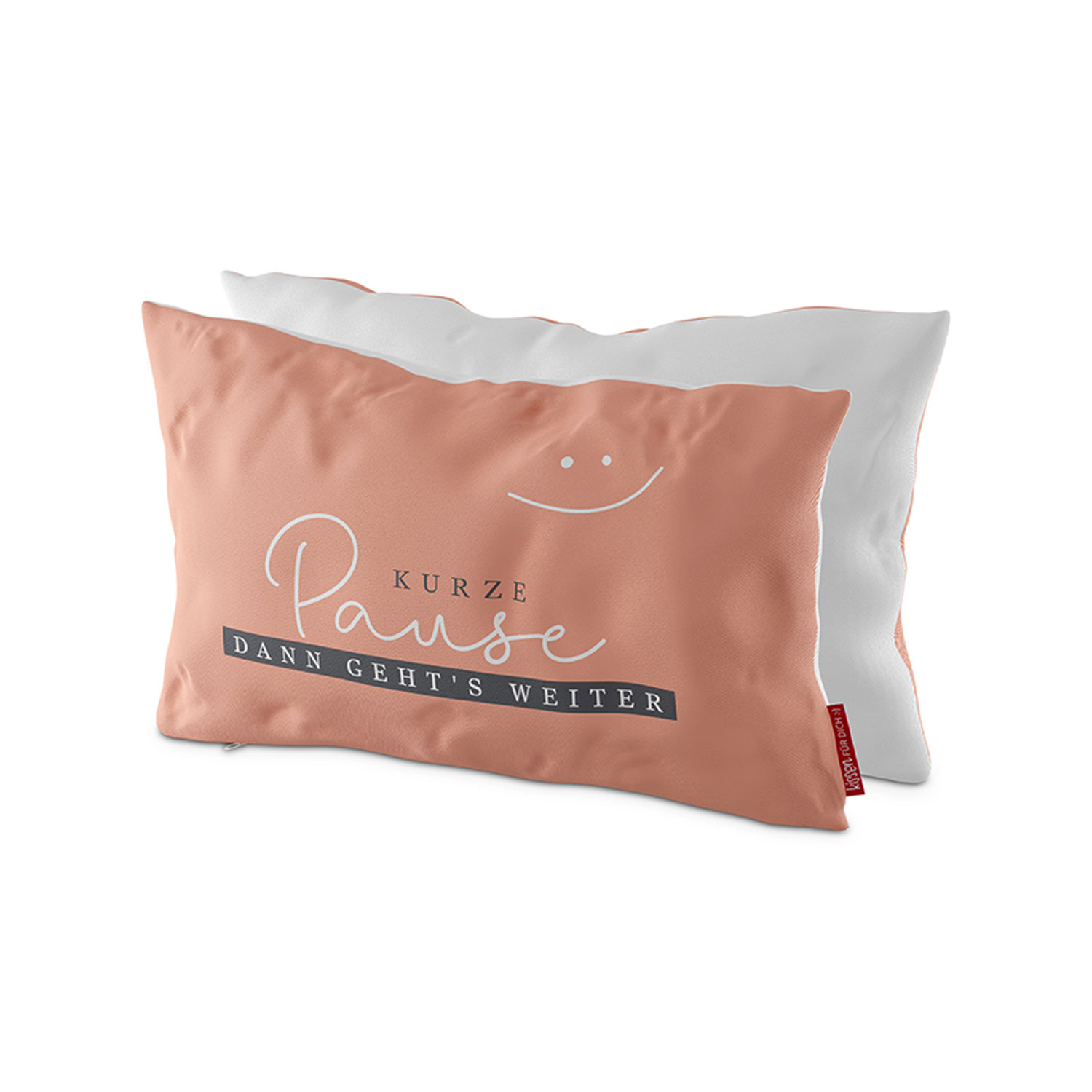 Kissen 23x40cm Kurze Pause