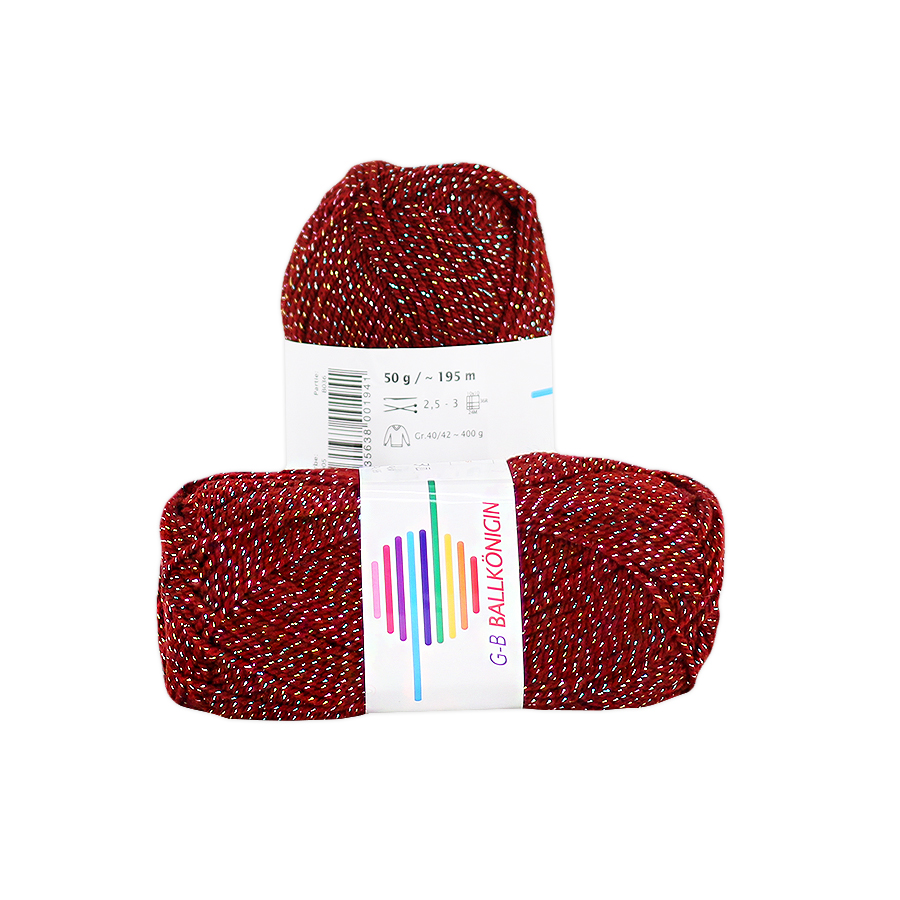 Strickwolle Ballkönigin bordeaux 1005