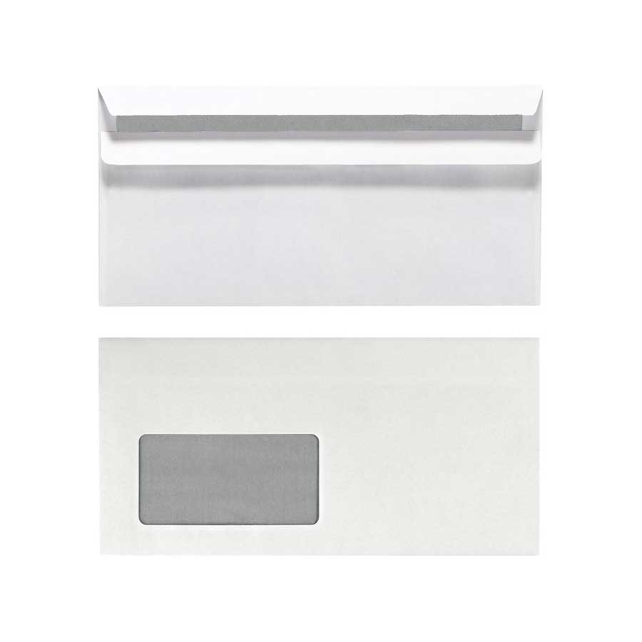 Briefumschläge sk DIN lang 25tlg./Fenster Herlitz