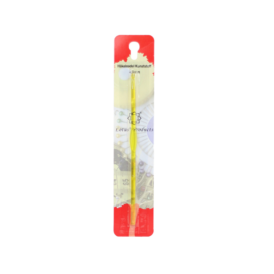Häkel-Nadeln 4mm Plastik