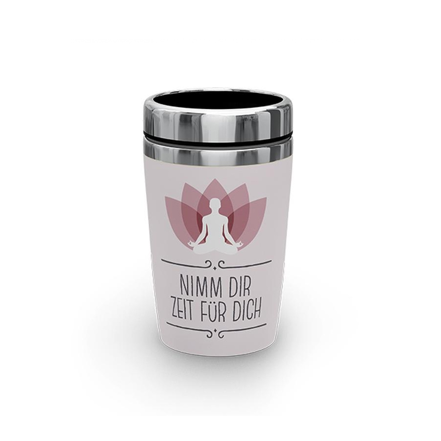 Thermobecher to go 240ml Nimm dir Zeit