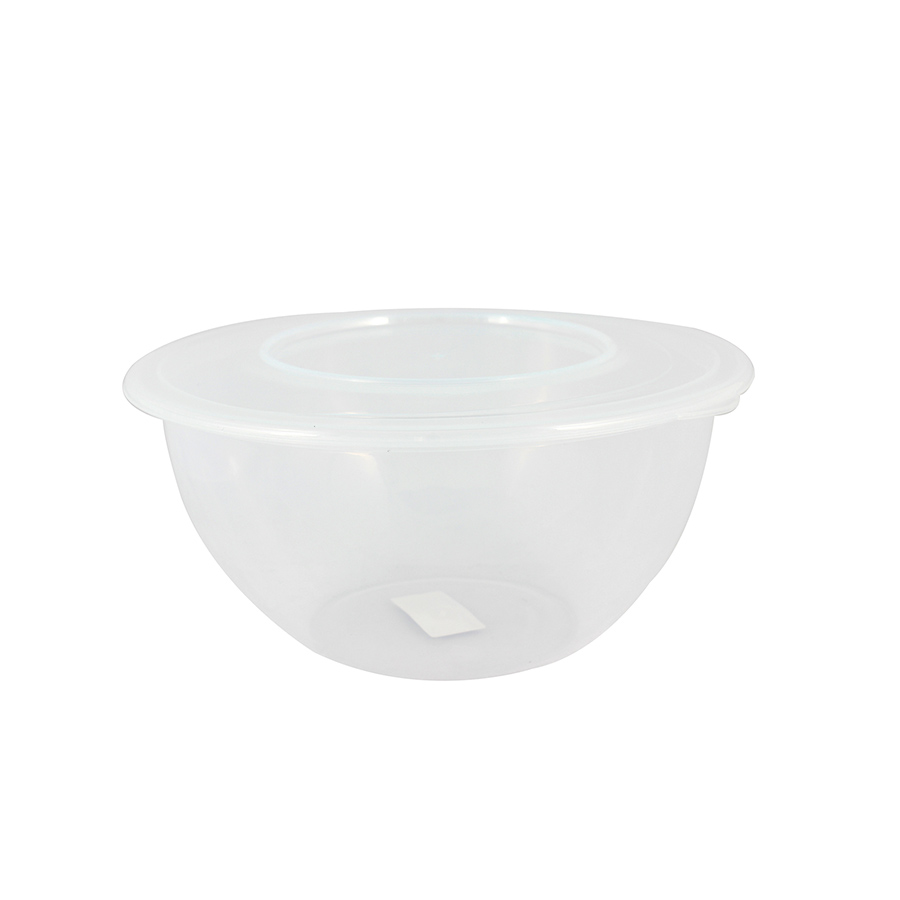 Schüssel mit Deckel 5 L transp  D28cm  H13,5cm