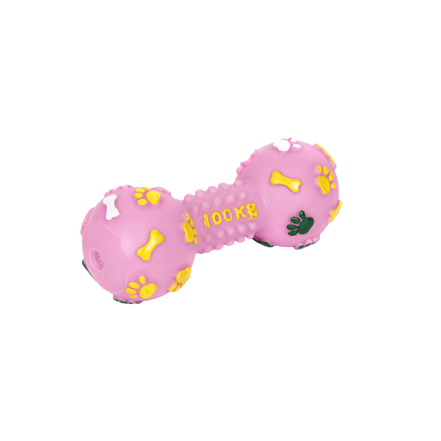 Hunde Hantel bunt  15cm