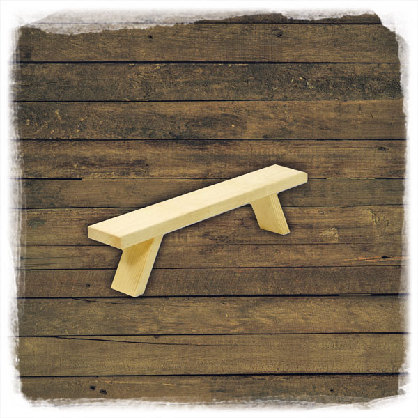 Holz Schwibbogenbank 40cm
