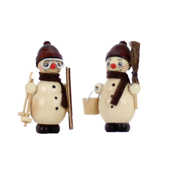Holz Konfigurator Set Schneemänner ohne Schnee