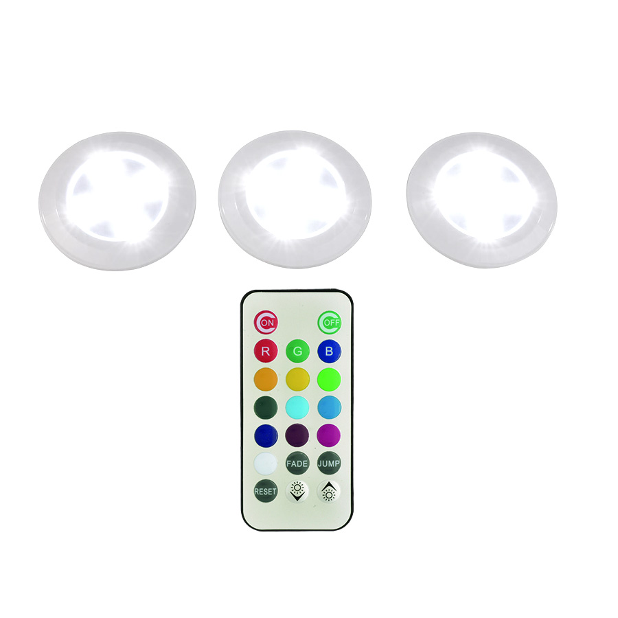 LED Licht 3er Farbwechsel mit Fernbedienung