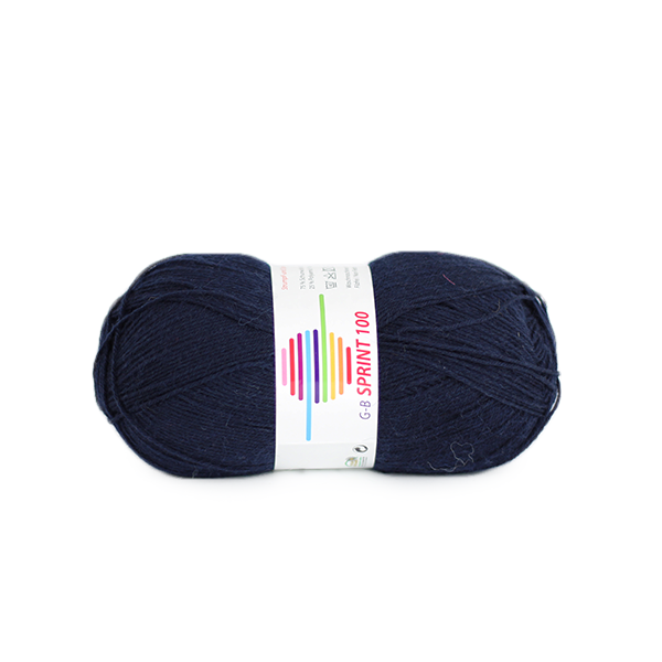 Strickwolle Sprint100 marine 119