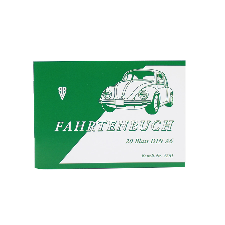 Fahrtenbuch 20 Blatt A6 Penig