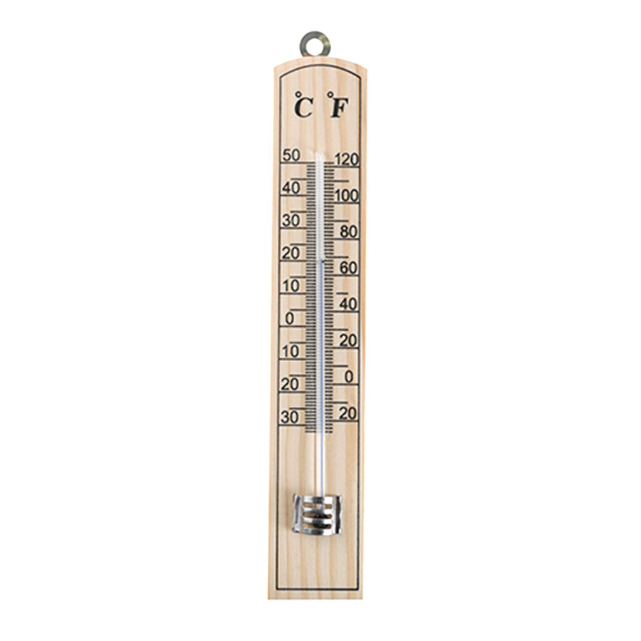 Thermometer Holz 20cm  Testrut