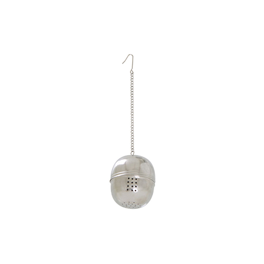 Tee-Ei Edelstahl rostfrei mit Kette