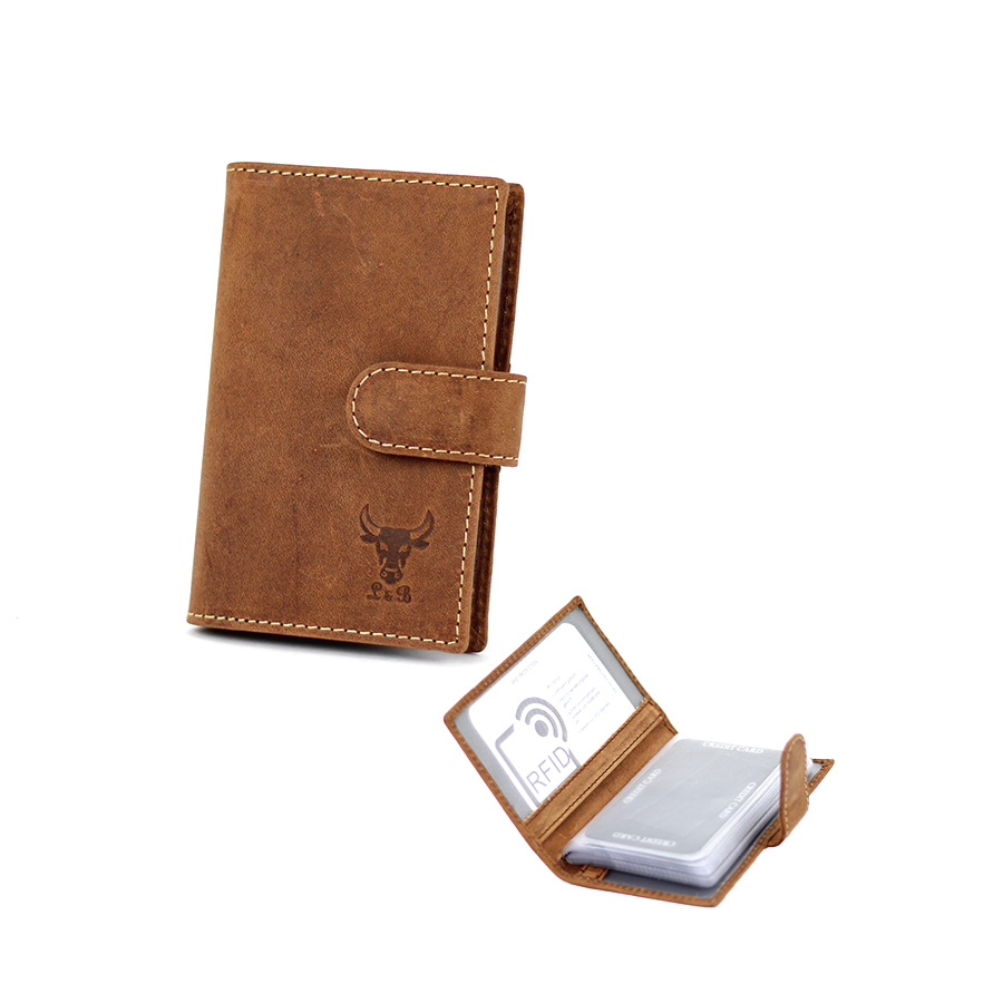 Geldbörse L&B Wild Kartenmappe 2685 TAN