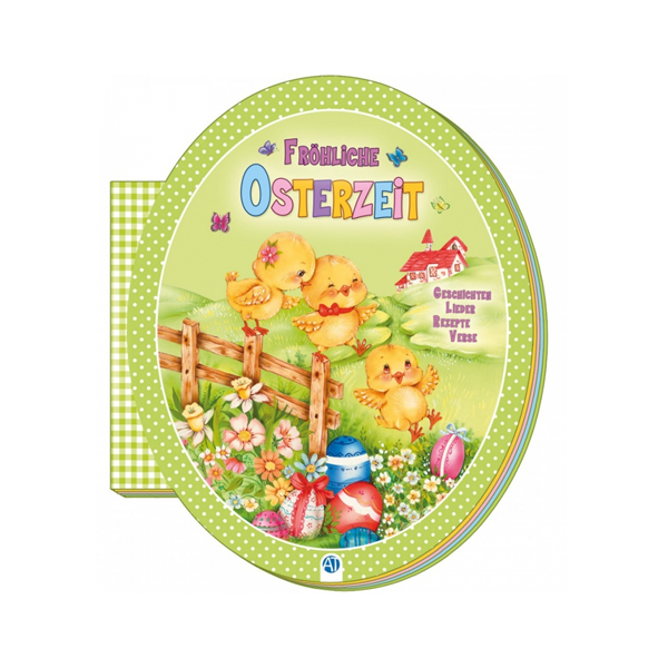 Buch Frohe Ostern Eiform