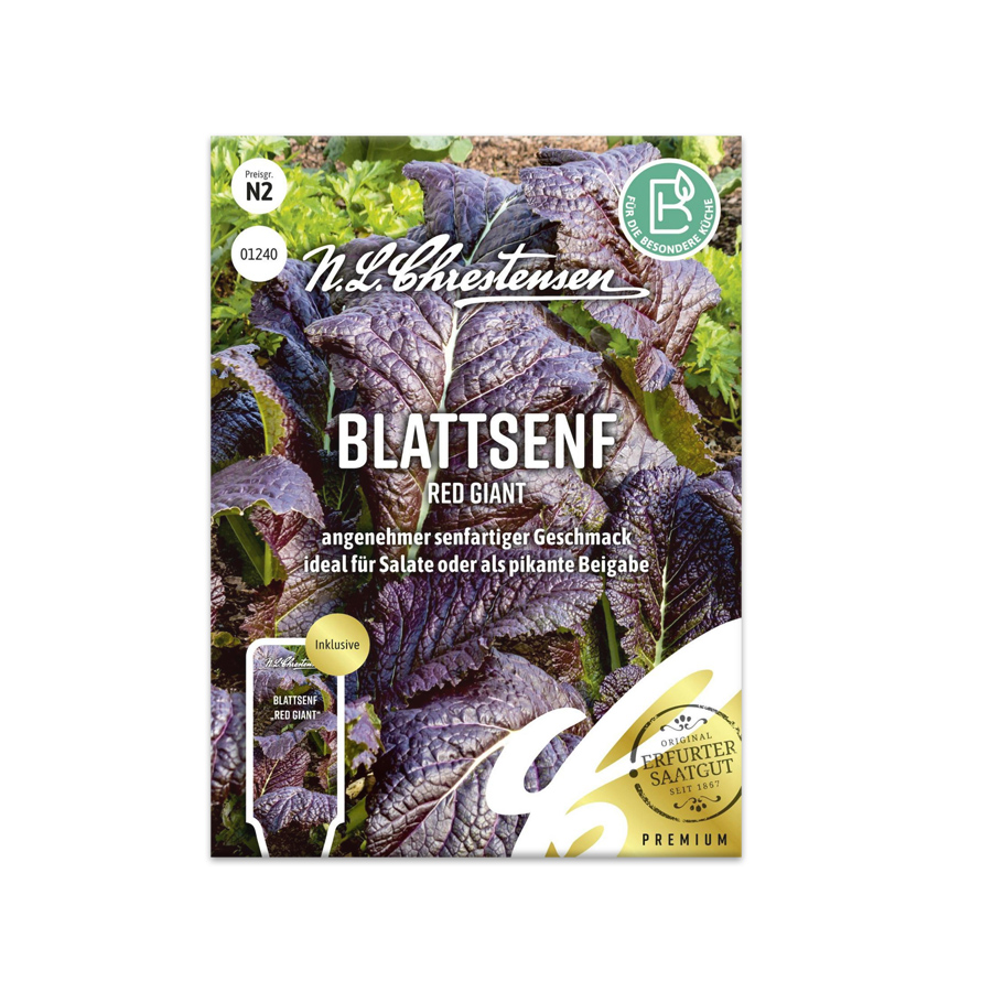 S Blattsenf 'Red Giant'