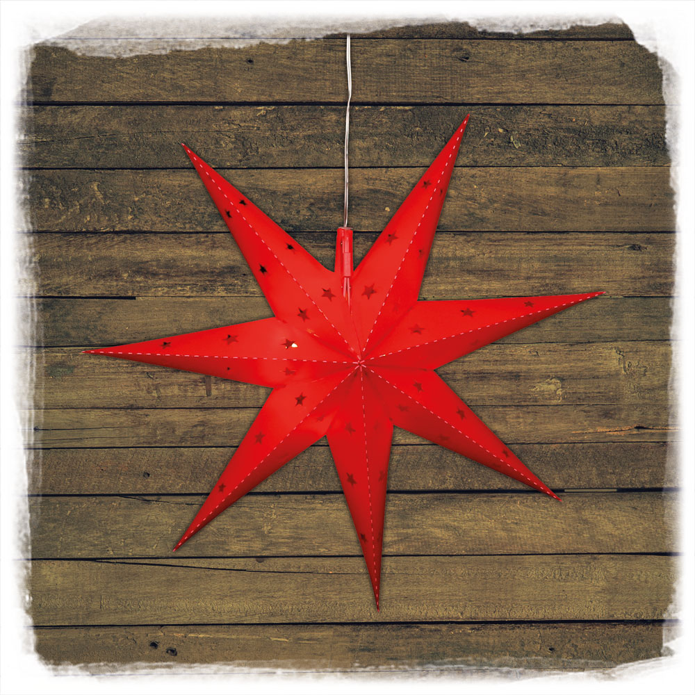 Adventsstern 45x13x45cm rot Falkenstein