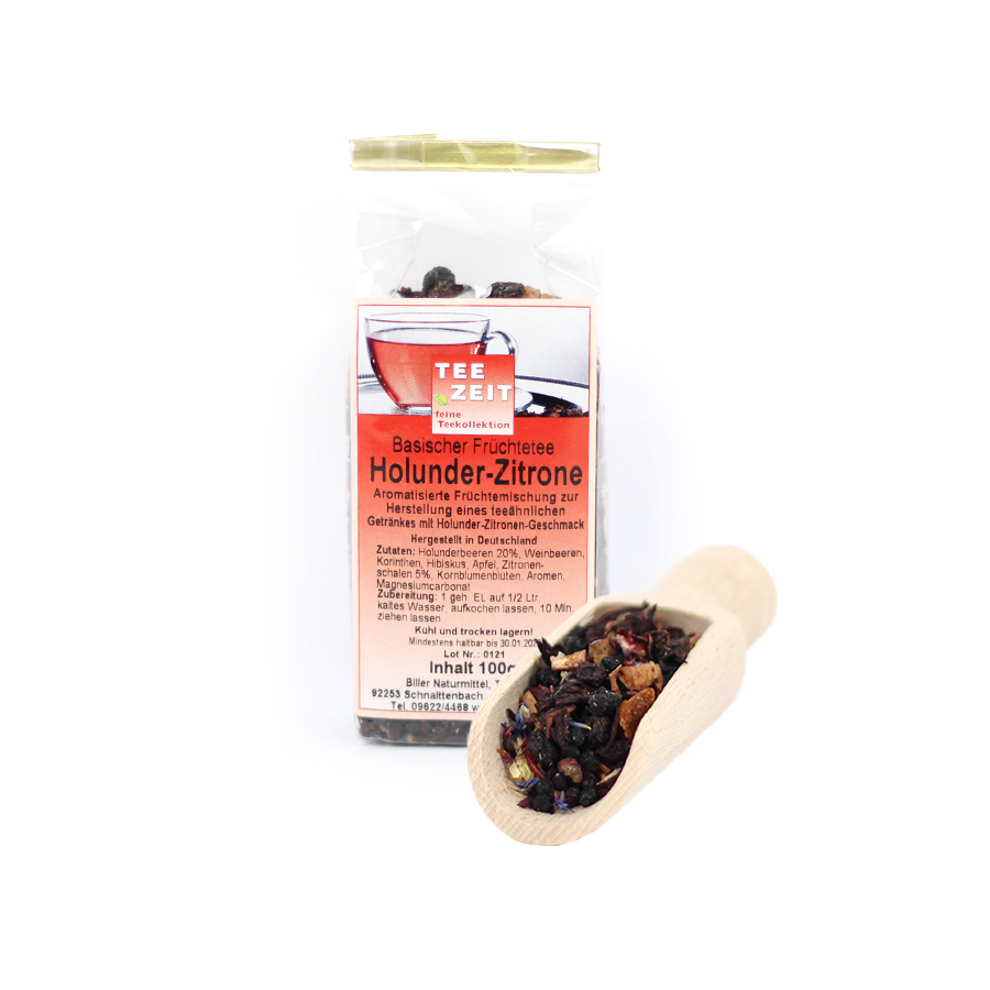 BN Tee Holunder Zitrone basisch 100g