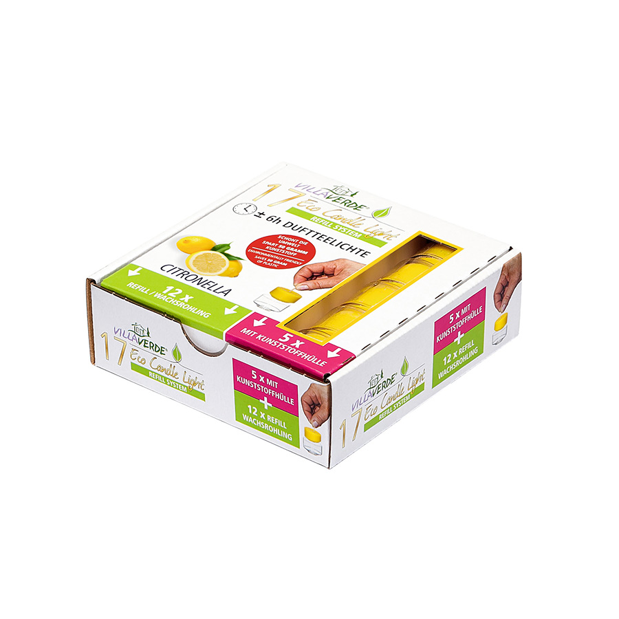 Citronella ECL Teelichter Kombipack 17