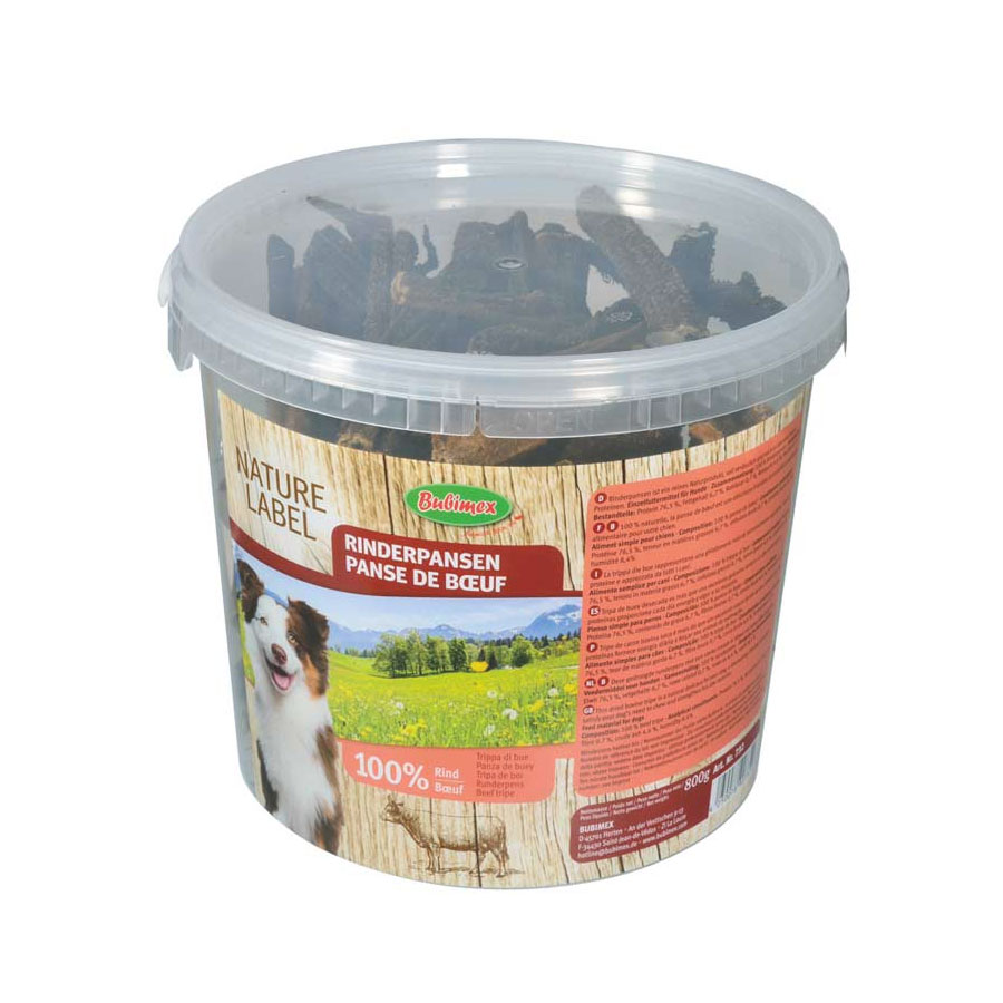 Hunde Rinderpansen  800g Eimer