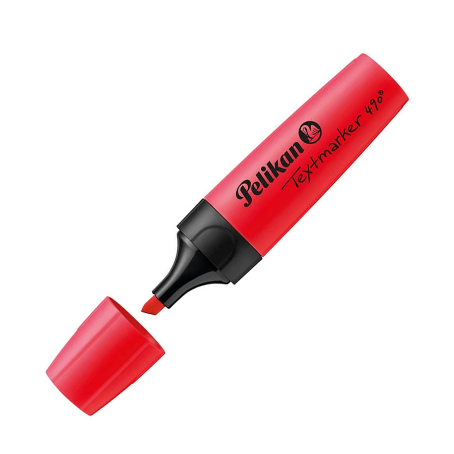 Textmarker Leuchtrot  Pelikan