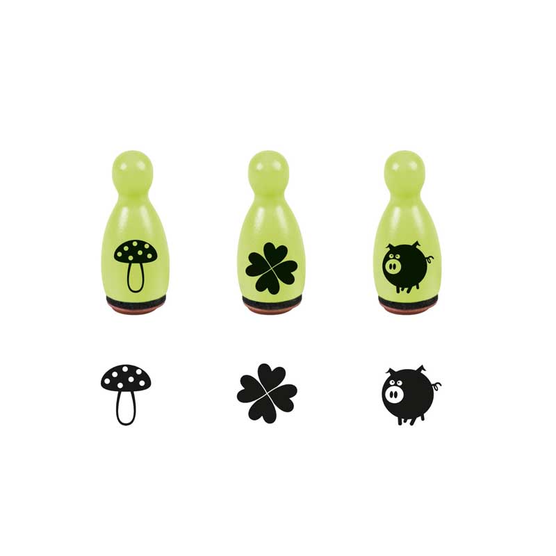 Stempel Mini 3er Glück Brunnen