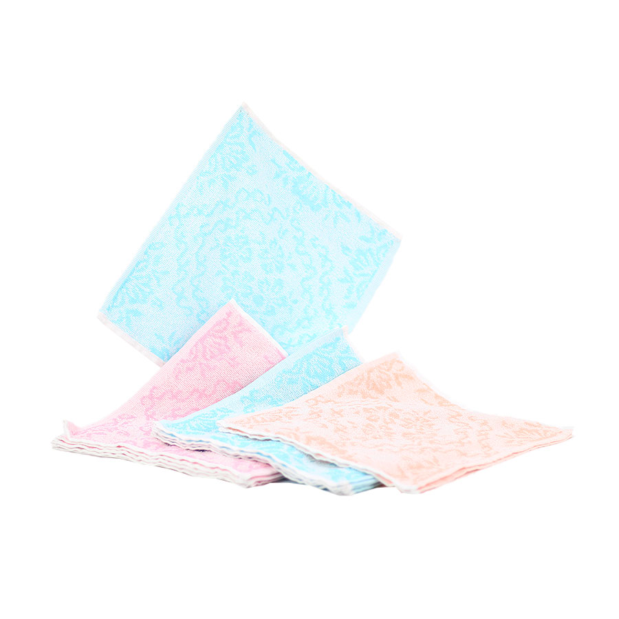 Waschlappen 12er Set hell 28x28cm Petunija