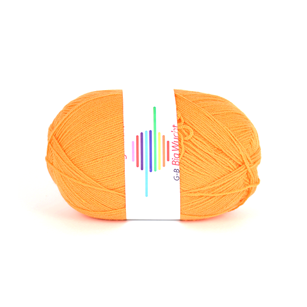 Strickwolle Big Wucht orange 1520 