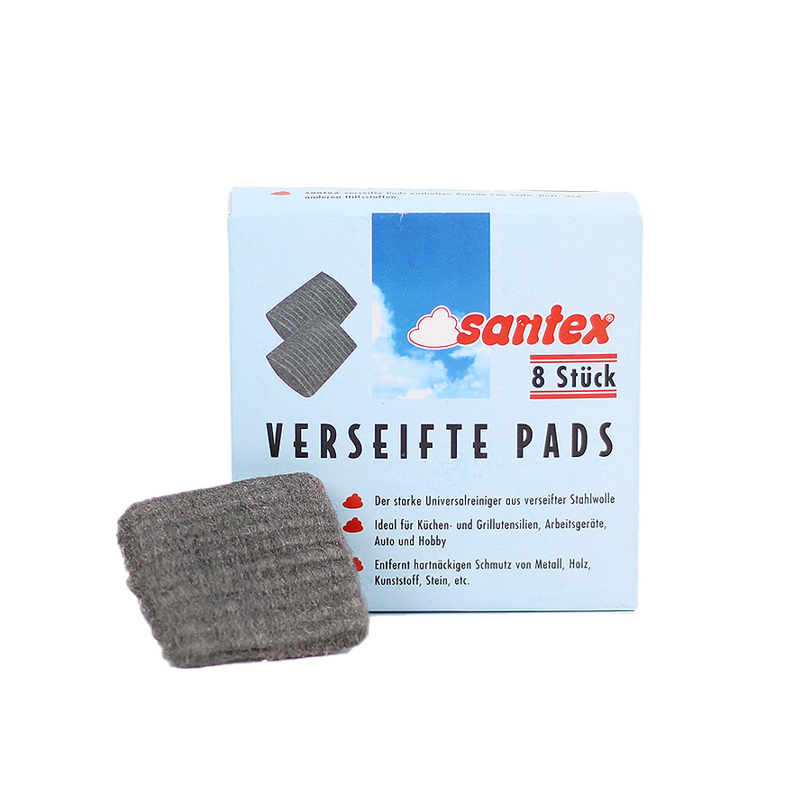 Reinigungspads verseift 8 Stück santex