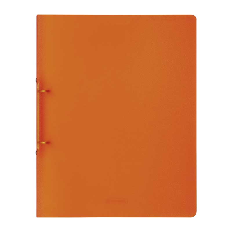 Ringbuch 2R 16mm PP orange  Brunnen
